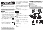 Shimano Dual Control Lever User Manual preview