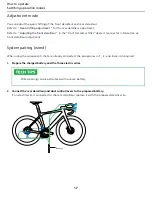 Предварительный просмотр 17 страницы Shimano DURA-ACE Di2 Dealer'S Manual