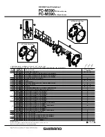 Preview for 1 page of Shimano FC-M590-S Manual