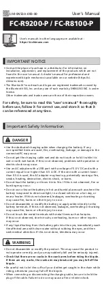 Preview for 1 page of Shimano FC-R8100-P User Manual