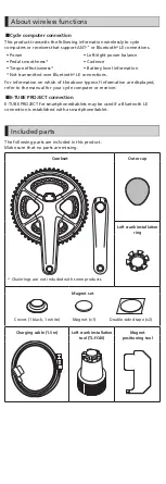 Preview for 4 page of Shimano FC-R8100-P User Manual