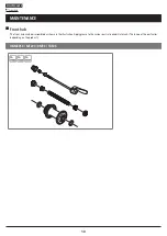 Предварительный просмотр 10 страницы Shimano FH-M3050 Dealer'S Manual