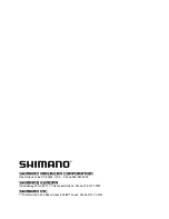 Предварительный просмотр 2 страницы Shimano FlightDeck SC-6500 Service Instructions Manual