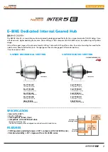 Предварительный просмотр 3 страницы Shimano INTER 5E Service Manual