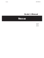 Shimano Nexus Inter-5 Dealer'S Manual preview