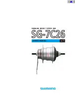 Shimano NEXUS SG-7C26 Service Manual предпросмотр