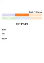 Preview for 1 page of Shimano PD-MX80 Dealer'S Manual