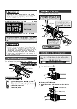 Shimano SL-3S35-E Service Instructions предпросмотр