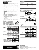 Shimano SM-BB80 Service Instructions preview