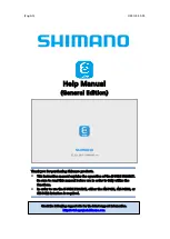 Предварительный просмотр 1 страницы Shimano SM-PCE02 Help Manual