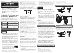 Preview for 4 page of Shimano UM-8VR0A-008 User Manual