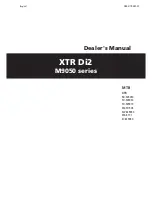 Shimano XTR Di2 Dealer'S Manual preview
