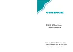 SHIMGE 2SGP(m) User Manual предпросмотр