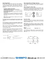 Preview for 4 page of Shimpo Instruments DT-326B Operation Manual