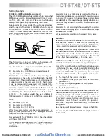 Preview for 13 page of Shimpo DT-5TS Instruction Manual