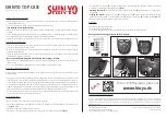 Предварительный просмотр 2 страницы SHIN YO 550-505 Quick Start Manual