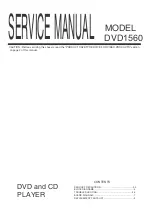 Shinco DVD1560 Service Manual предпросмотр