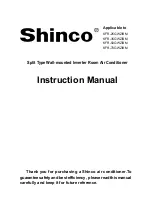 Shinco KFR-25GWZ/BM Instruction Manual предпросмотр