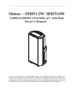 Shinco SPHN12W Owner'S Manual preview