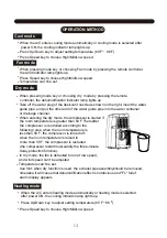 Preview for 16 page of Shinco SPS5-14H User Manual