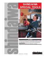 Preview for 1 page of Shindaiwa 100023 Service Manual