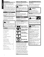 Preview for 2 page of Shindaiwa 22F Owner'S/Operator'S Manual