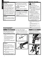 Preview for 8 page of Shindaiwa 22F Owner'S/Operator'S Manual