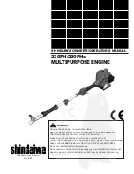 Shindaiwa 230PH Owner'S/Operator'S Manual preview