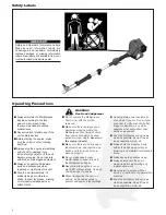 Preview for 4 page of Shindaiwa 230PH Owner'S/Operator'S Manual