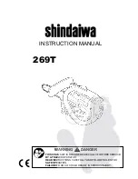 Shindaiwa 269T Instruction Manual preview