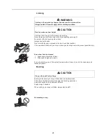 Preview for 24 page of Shindaiwa 280TCS Owner'S/Operator'S Manual