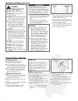 Preview for 8 page of Shindaiwa 285s Owner'S/Operator'S Manual