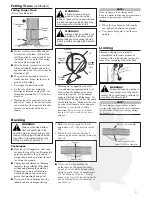 Preview for 13 page of Shindaiwa 285s Owner'S/Operator'S Manual