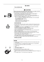 Preview for 12 page of Shindaiwa 305s Owner'S/Operator'S Manual