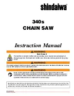 Shindaiwa 340s Instruction Manual preview