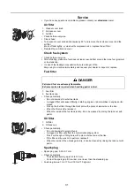 Предварительный просмотр 31 страницы Shindaiwa 362TS Owner'S/Operator'S Manual