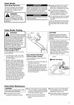 Предварительный просмотр 11 страницы Shindaiwa 389s Owner'S/Operator'S Manual