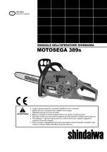 Предварительный просмотр 41 страницы Shindaiwa 389s Owner'S/Operator'S Manual