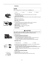 Предварительный просмотр 27 страницы Shindaiwa 390SX Owner'S/Operator'S Manual