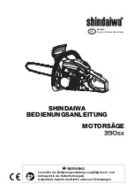 Предварительный просмотр 69 страницы Shindaiwa 390SX Owner'S/Operator'S Manual