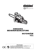 Предварительный просмотр 69 страницы Shindaiwa 451S Owner'S/Operator'S Manual