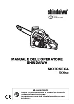 Preview for 103 page of Shindaiwa 501SX Owner'S/Operator'S Manual