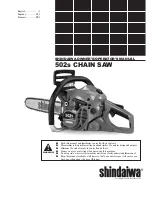 Shindaiwa 502s Owner'S/Operator'S Manual preview