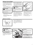 Предварительный просмотр 11 страницы Shindaiwa 502s Owner'S/Operator'S Manual