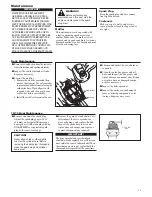 Предварительный просмотр 15 страницы Shindaiwa 502s Owner'S/Operator'S Manual