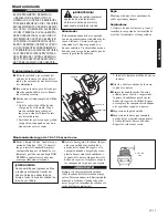 Предварительный просмотр 37 страницы Shindaiwa 502s Owner'S/Operator'S Manual