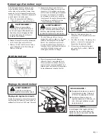 Предварительный просмотр 55 страницы Shindaiwa 502s Owner'S/Operator'S Manual