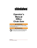 Shindaiwa 600sx Operator'S Manual preview