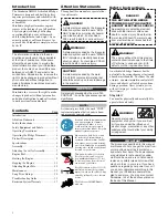 Preview for 2 page of Shindaiwa 62640-94313 Owner'S/Operator'S Manual