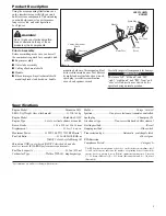 Preview for 5 page of Shindaiwa 62719-94310 Owner'S/Operator'S Manual